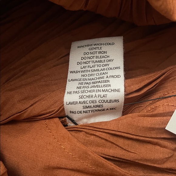 NWT Ulla Johnson Chestnut Cotton blend Virginia Dress 12 - Picture 13 of 16